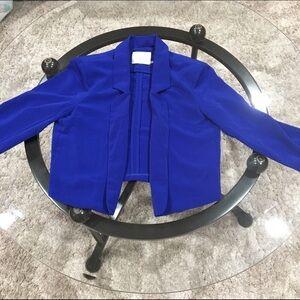 Blue mini blazer